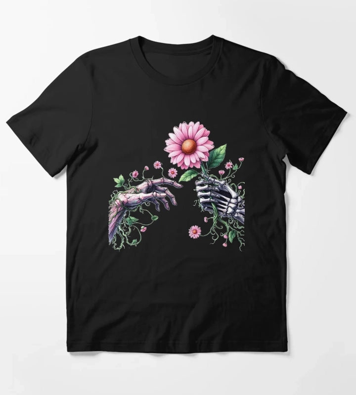 Daisy Pink Retro T-Shirt