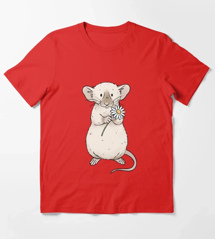 Daisy Rat T-Shirt Red