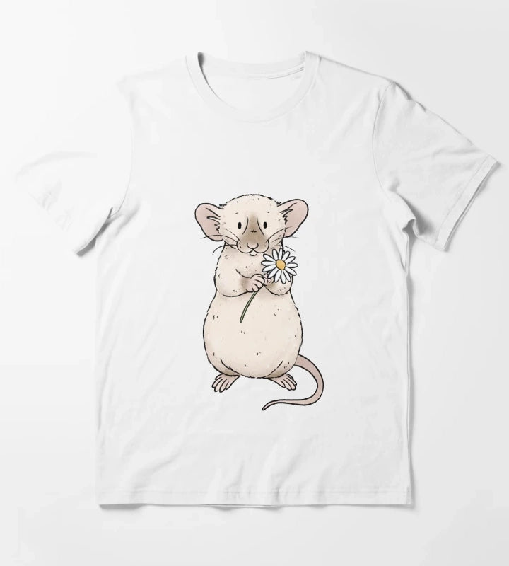 Daisy Rat T-Shirt White