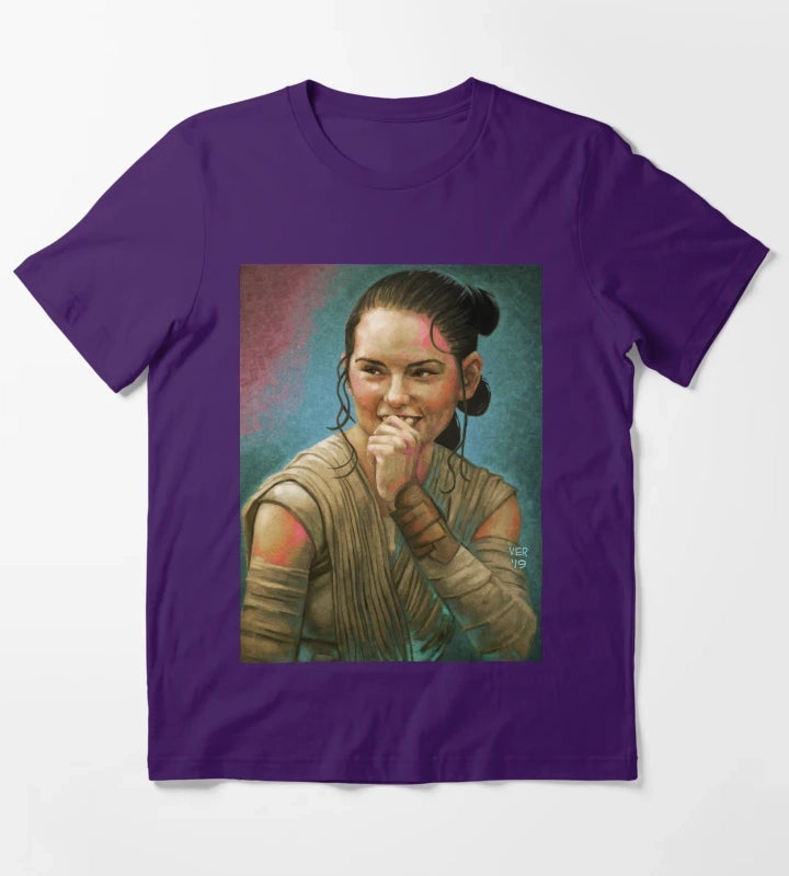Daisy Smile T-Shirt Purple