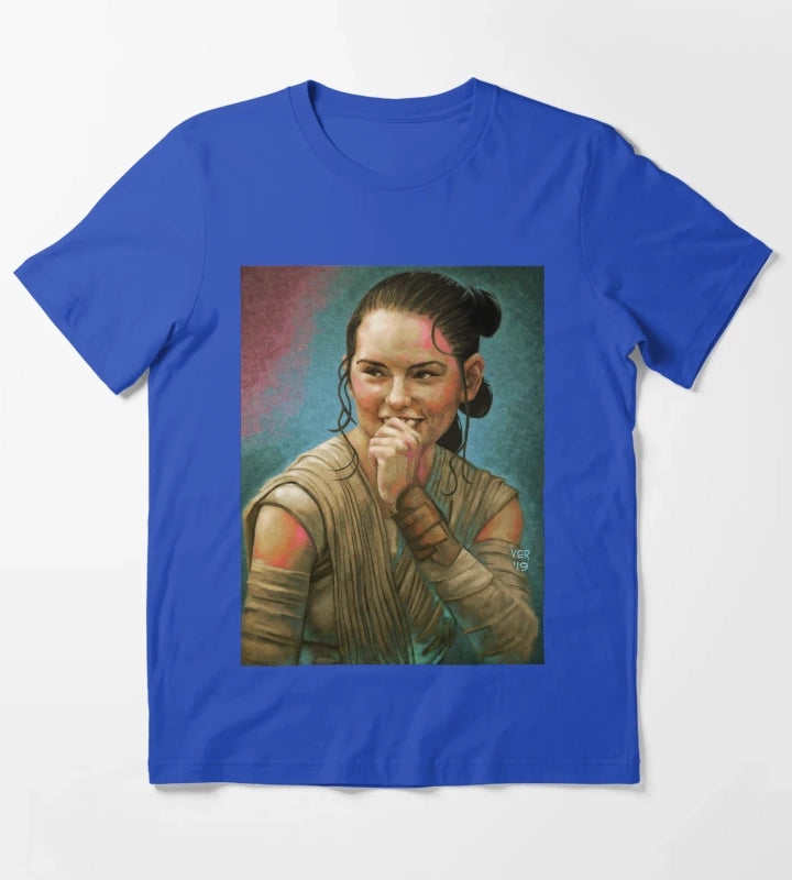 Daisy Smile T-Shirt Blue