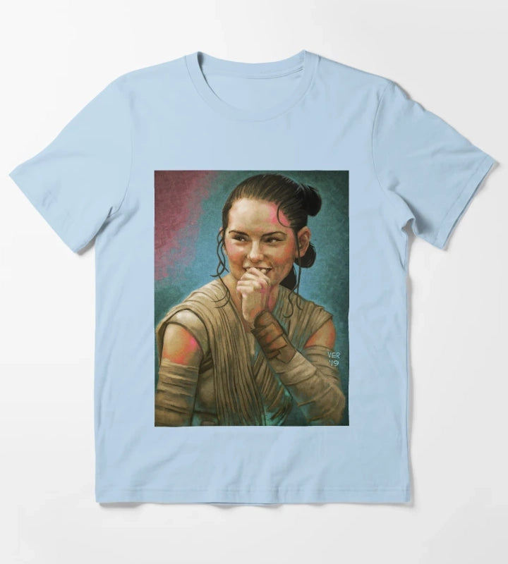Daisy Smile T-Shirt Sky Blue
