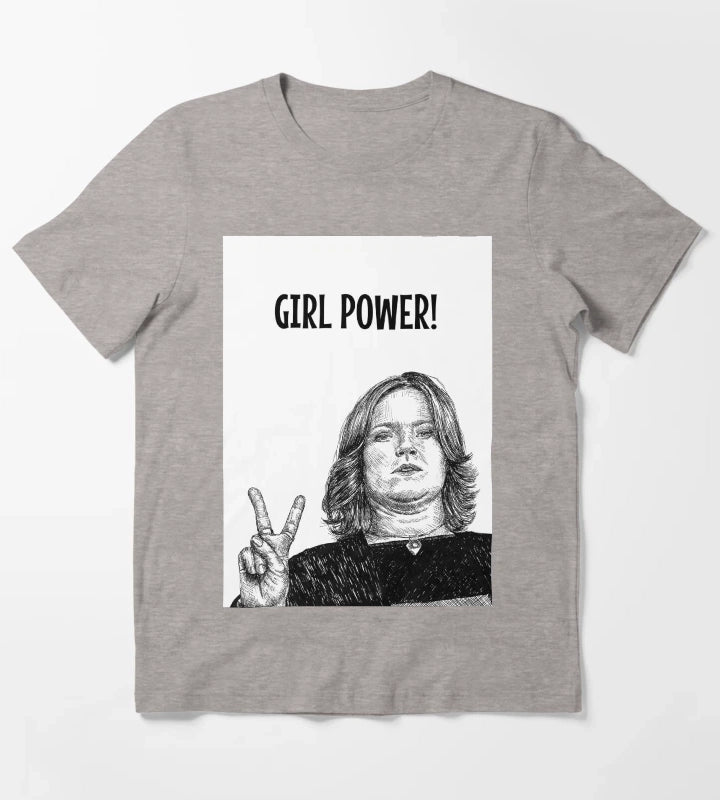 Daisy Steiner Spaced Girl Power T-Shirt Heather Grey