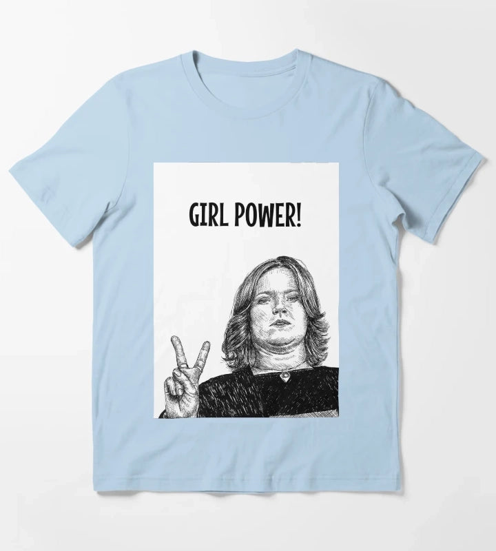 Daisy Steiner Spaced Girl Power T-Shirt Sky Blue