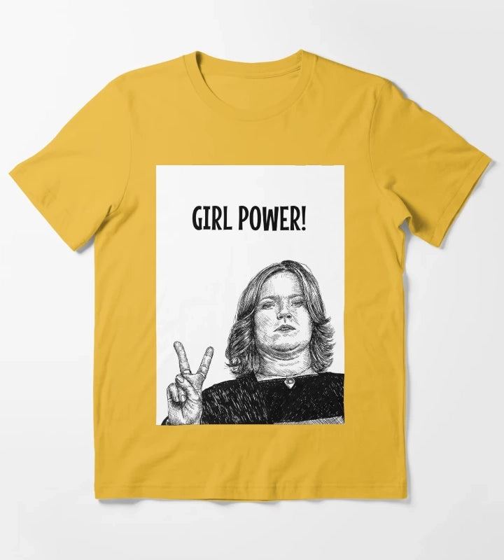 Daisy Steiner Spaced Girl Power T-Shirt Yellow