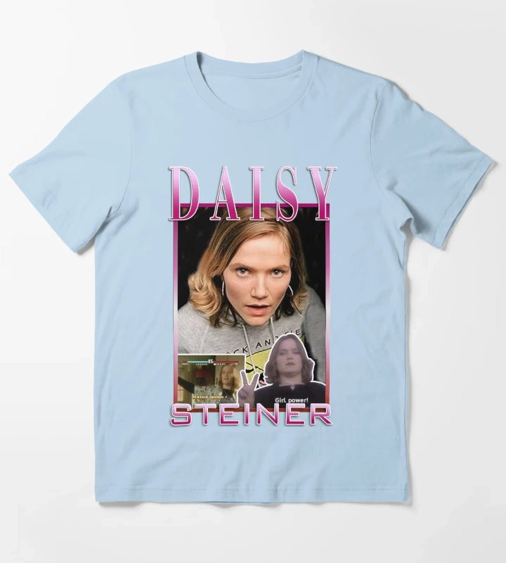 Daisy Steiner Spaced Tribute T-Shirt Sky Blue