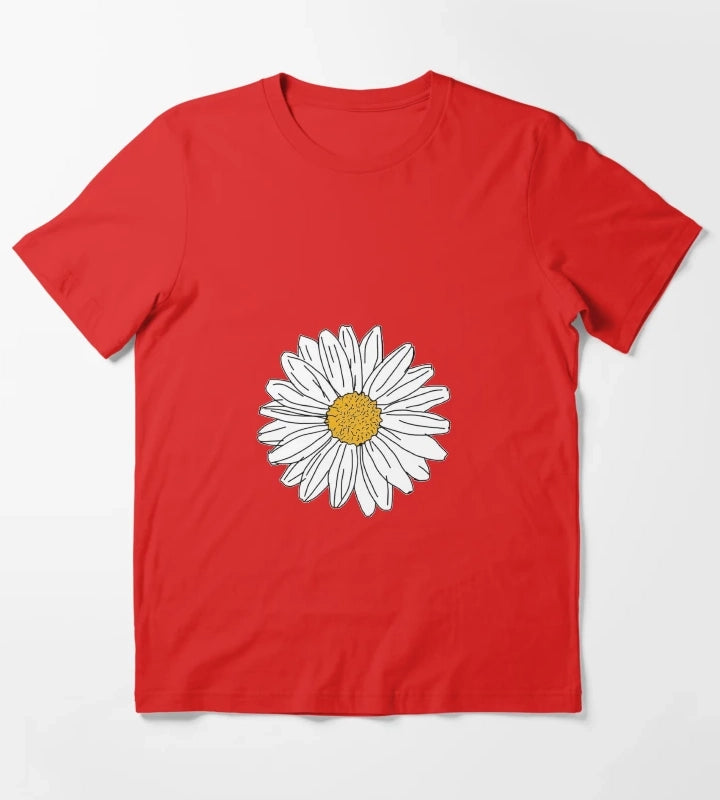 Daisy T-Shirt Red