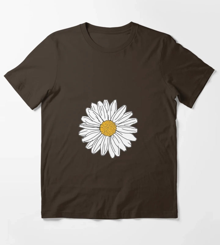 Daisy T-Shirt Brown