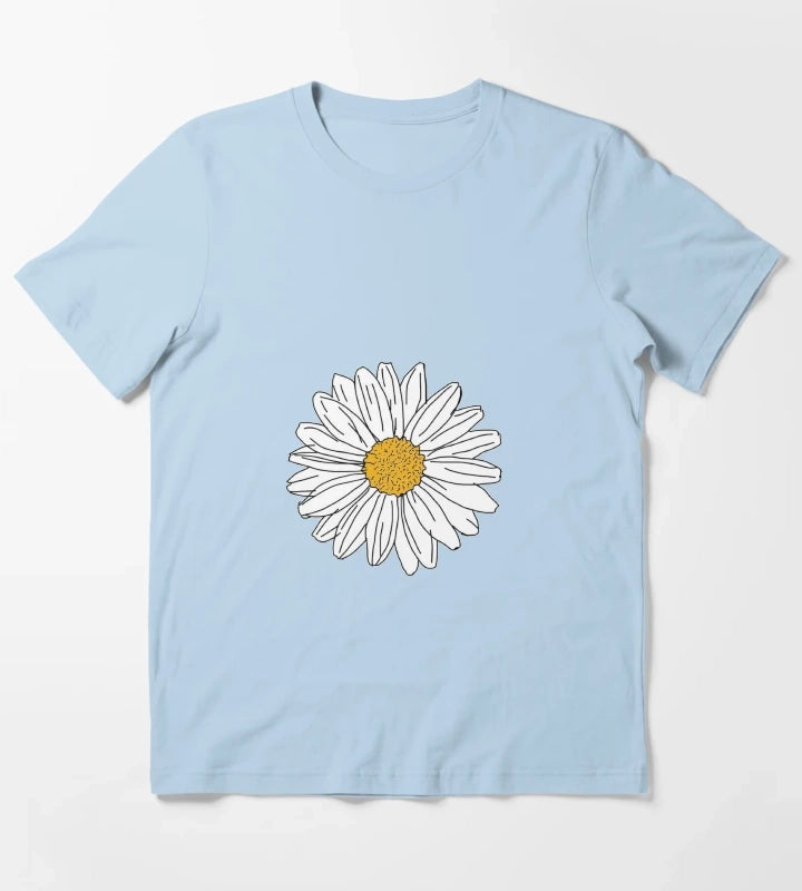 Daisy T-Shirt Sky Blue