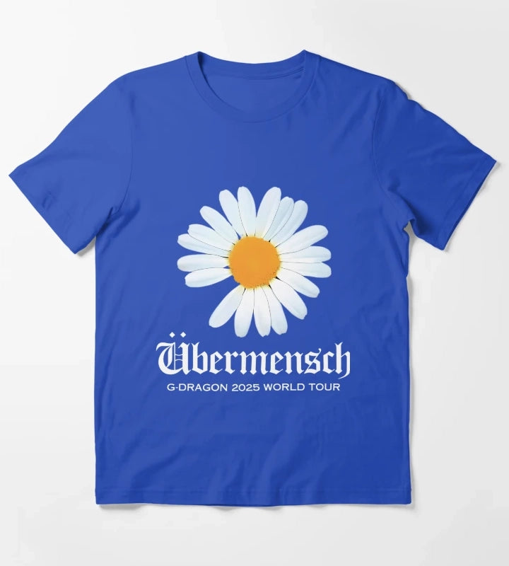 Daisy Ubermensch GDragon World Tour 2025 T-Shirt Blue
