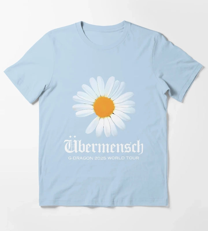 Daisy Ubermensch GDragon World Tour 2025 T-Shirt Sky Blue