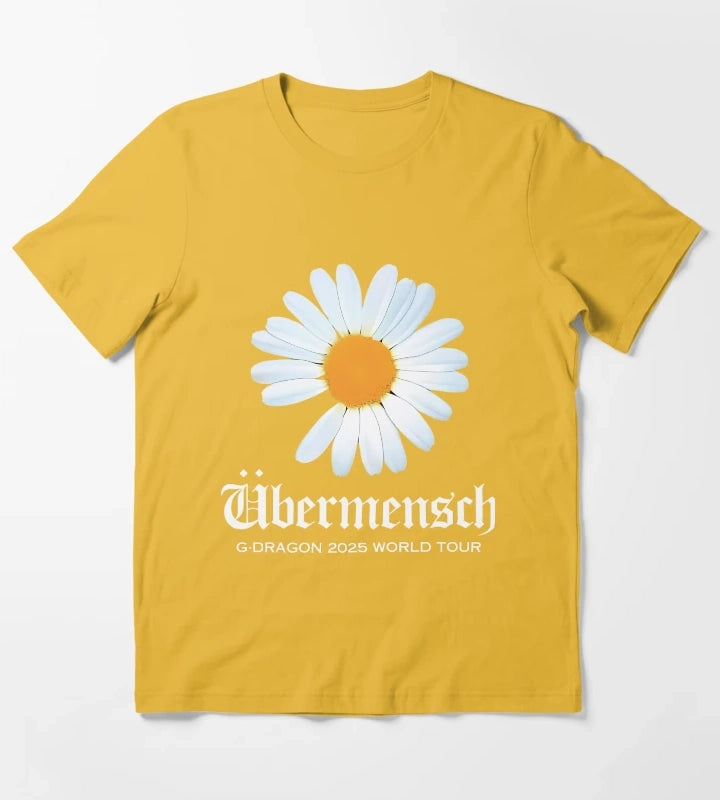 Daisy Ubermensch GDragon World Tour 2025 T-Shirt Yellow