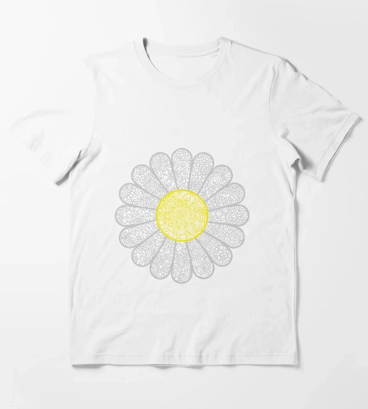 Daisy Zen T-Shirt White