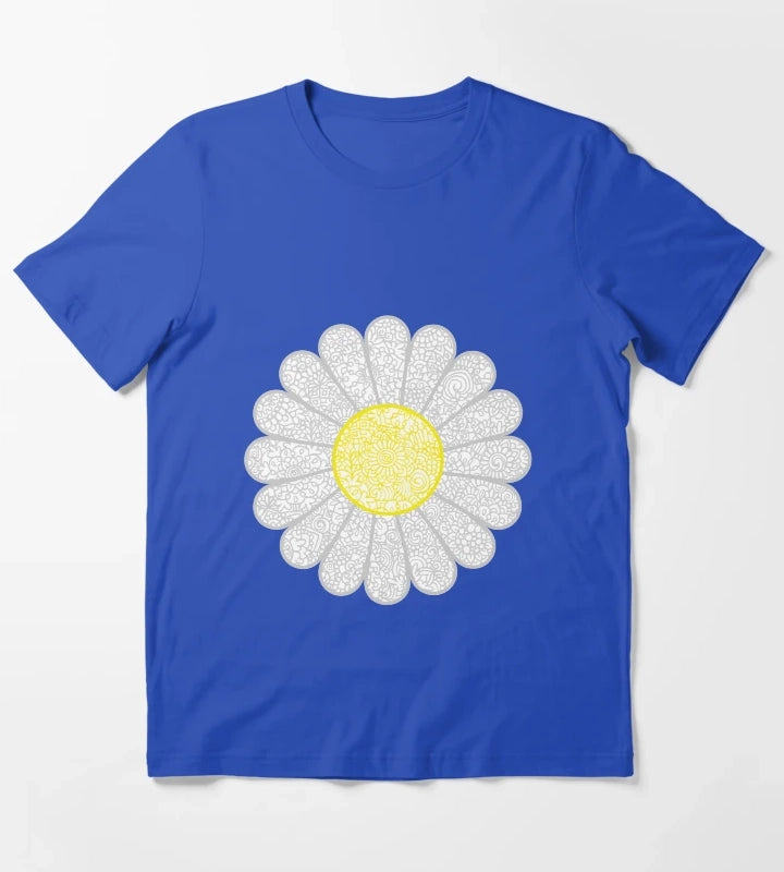 Daisy Zen T-Shirt Blue