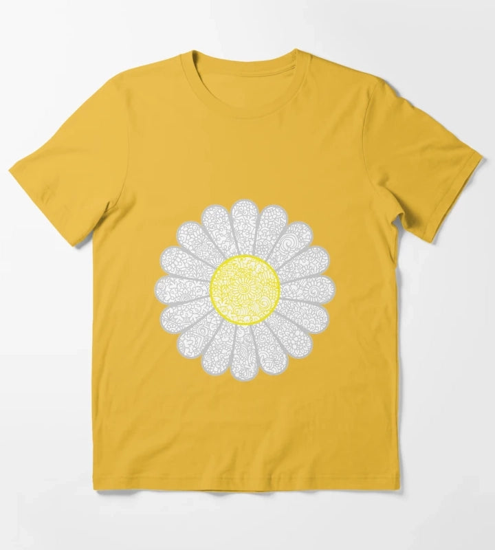 Daisy Zen T-Shirt Yellow