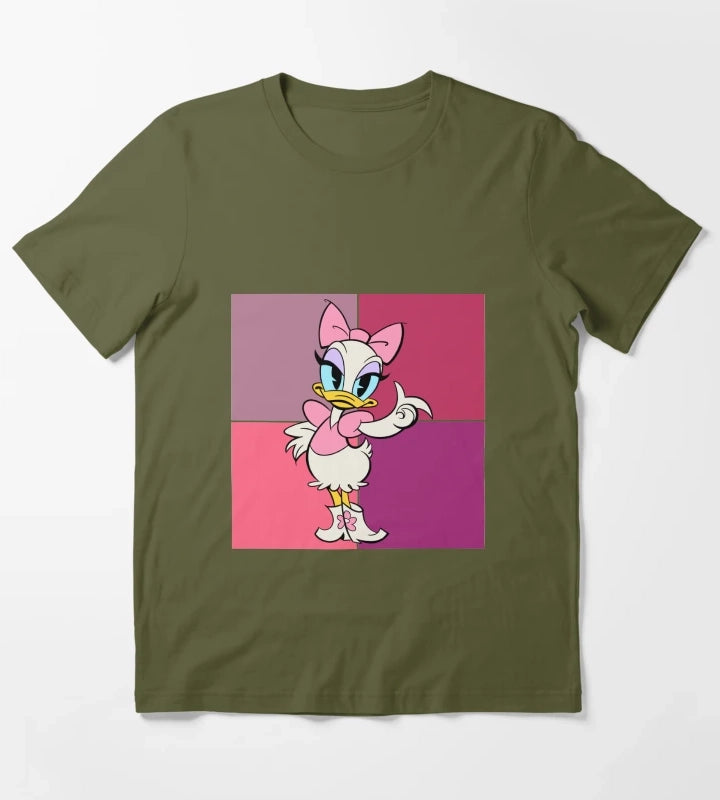Daisy duck T-Shirt Olive Green