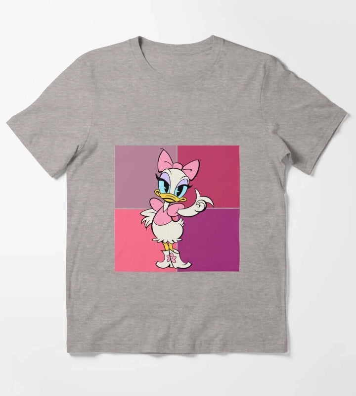 Daisy duck T-Shirt Heather Grey