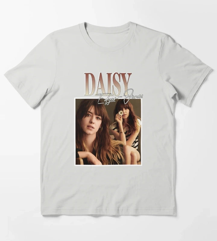 Daisy edgar jones T-Shirt Light Grey