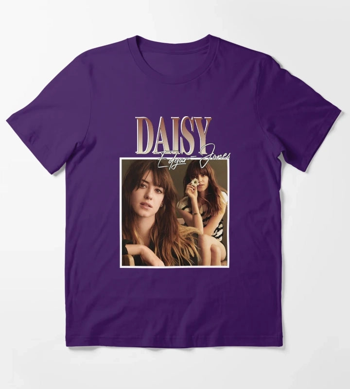 Daisy edgar jones T-Shirt Purple