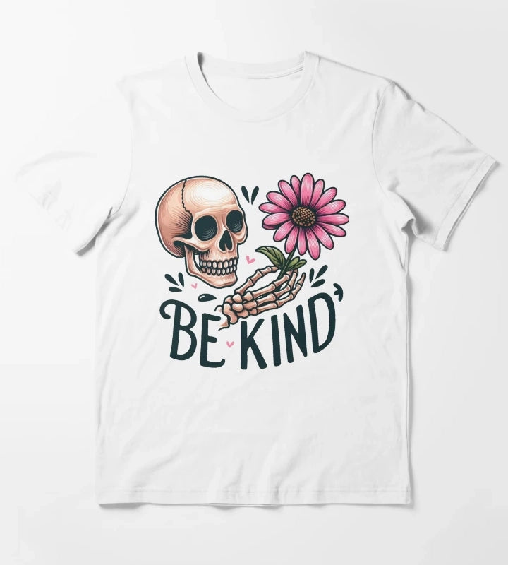 Daisy flower Be Kind T-Shirt White