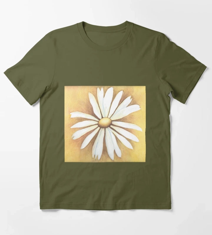 Daisy for Mum T-Shirt Olive Green