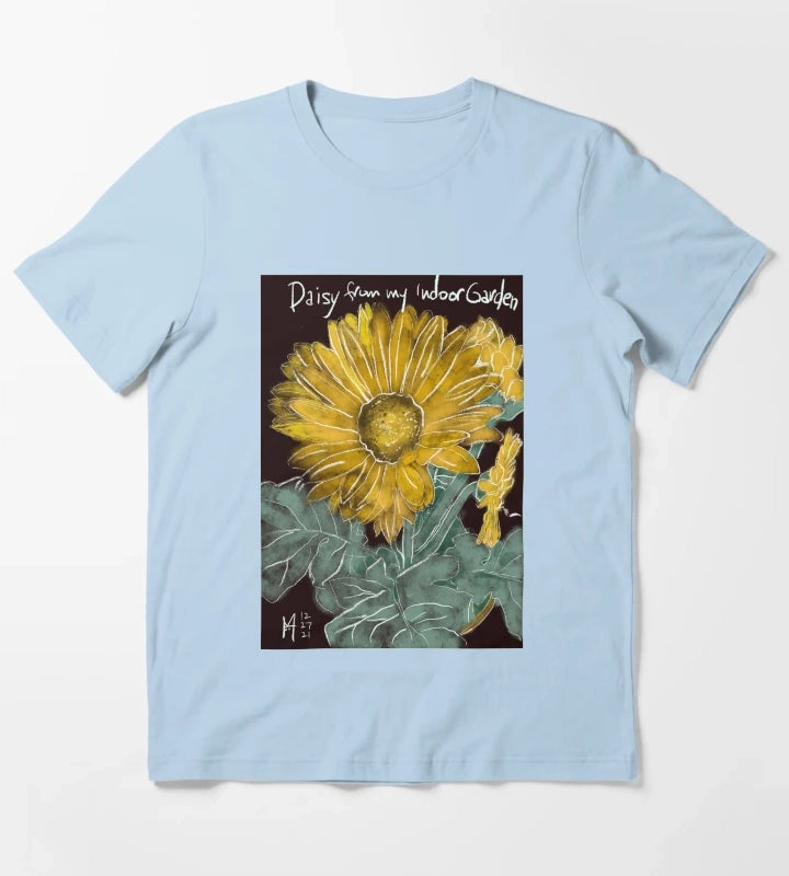 Daisy from My Indoor Garden T-Shirt Sky Blue