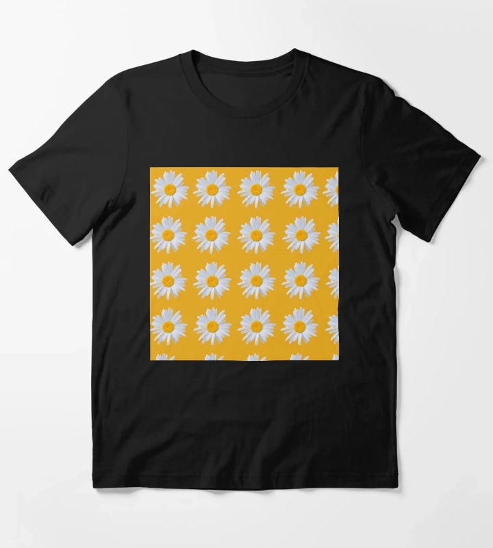 Daisy on orange background T-Shirt