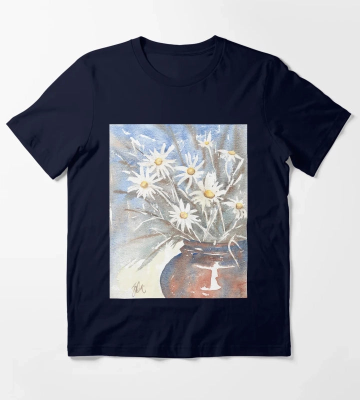 Daisy pot T-Shirt Navy