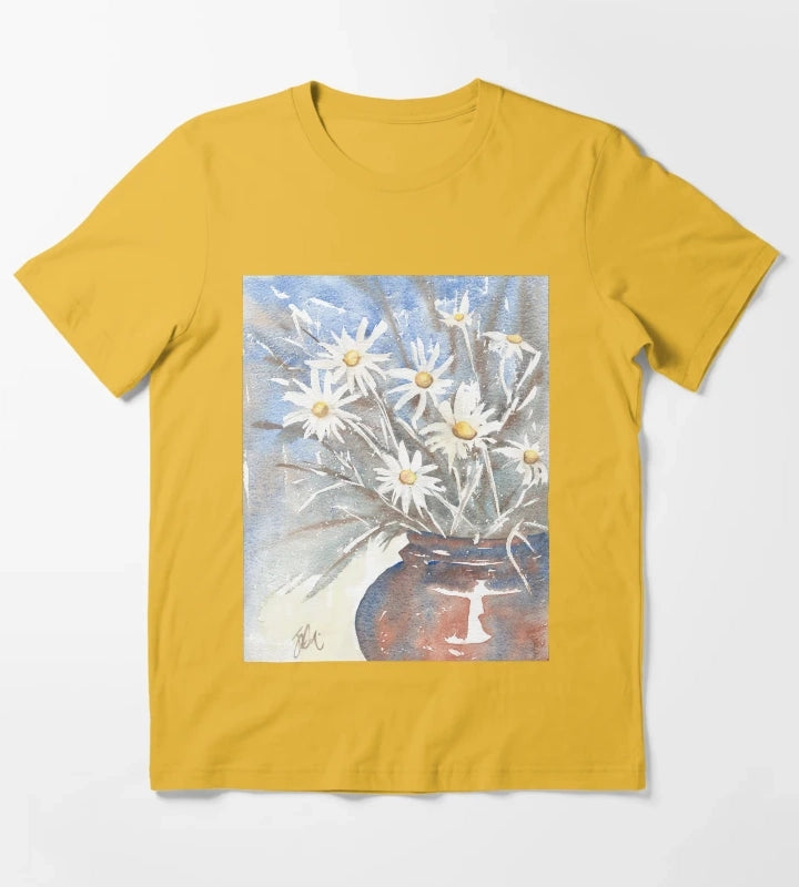 Daisy pot T-Shirt Yellow