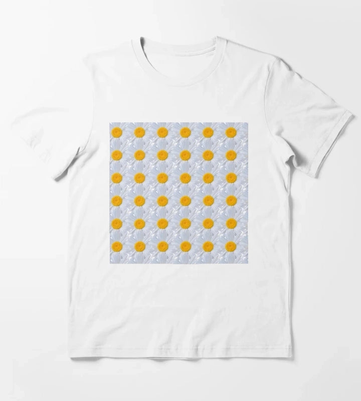 Daisy white flower background T-Shirt White