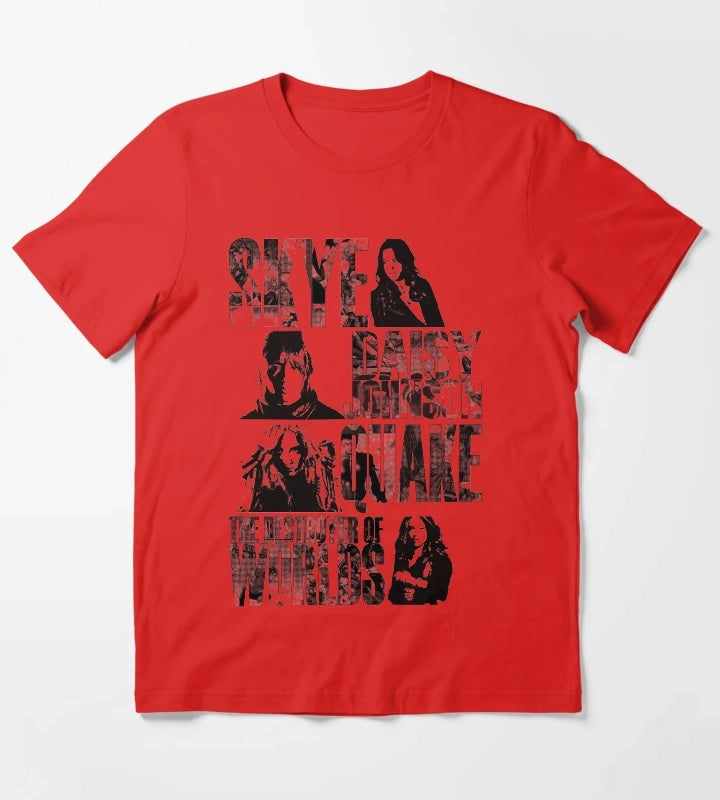 Daisys evolution T-Shirt Red
