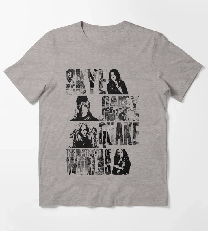 Daisys evolution T-Shirt Heather Grey