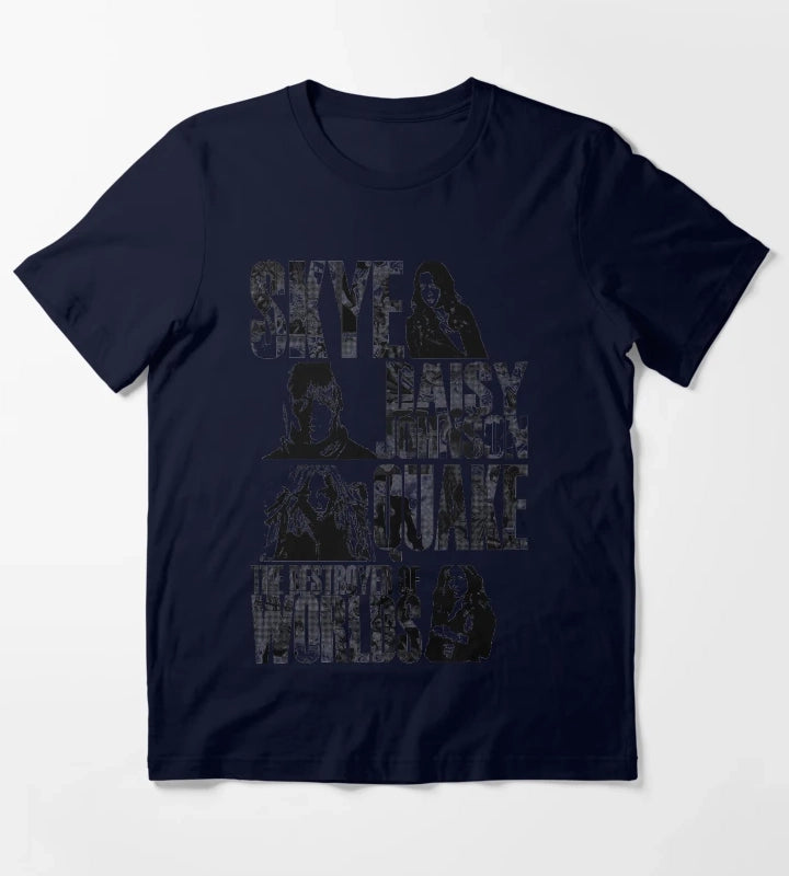 Daisys evolution T-Shirt Navy