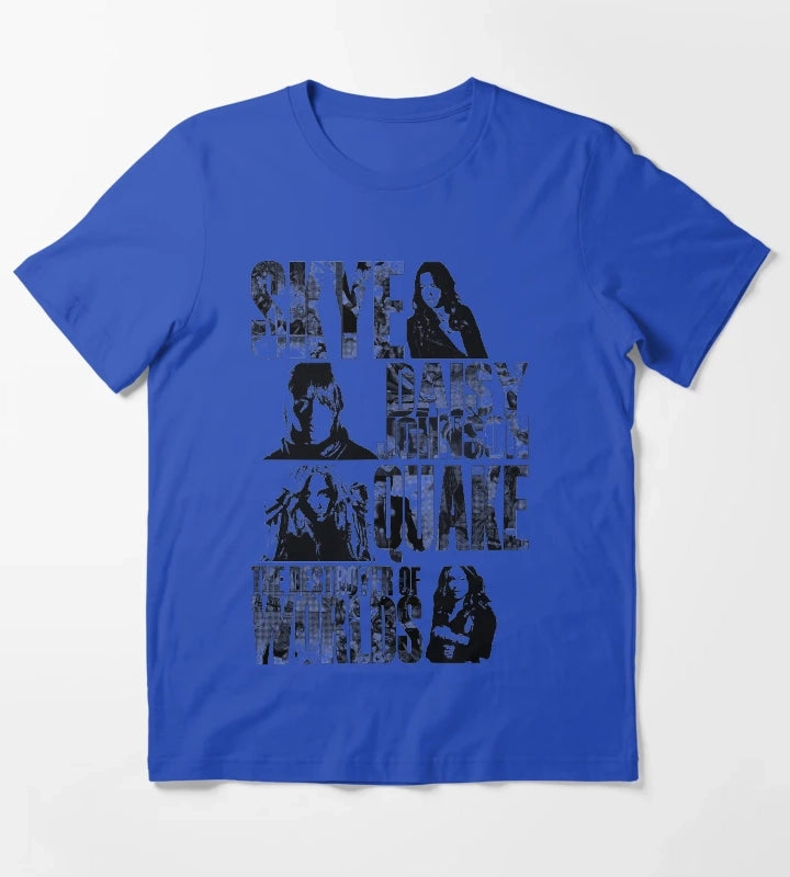 Daisys evolution T-Shirt Blue