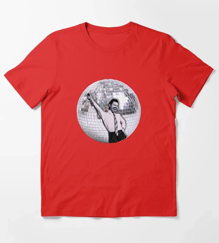 Dancing Harry Disco Ball Brits T-Shirt Red