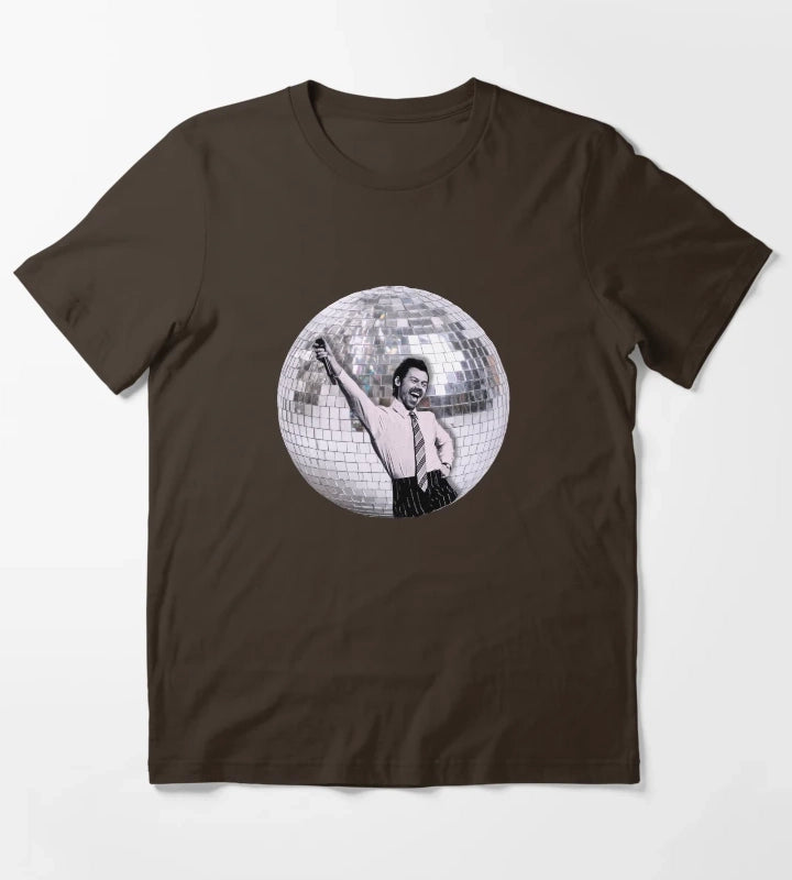 Dancing Harry Disco Ball Brits T-Shirt Brown