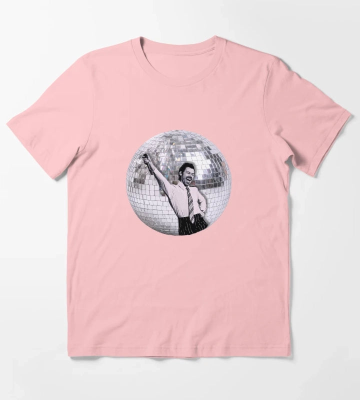 Dancing Harry Disco Ball Brits T-Shirt Dark Grey