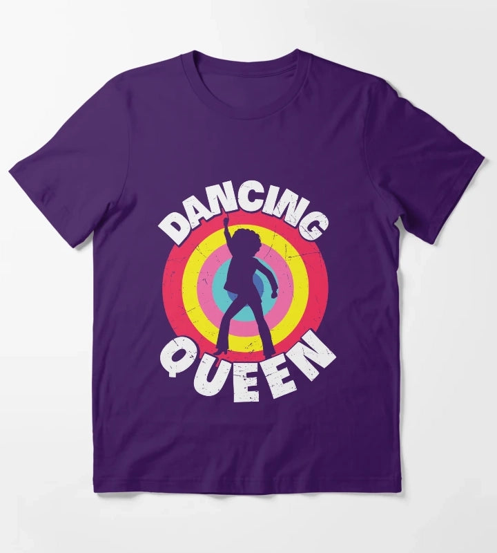 Dancing Queen Roller Disco Outfit T-Shirt Purple