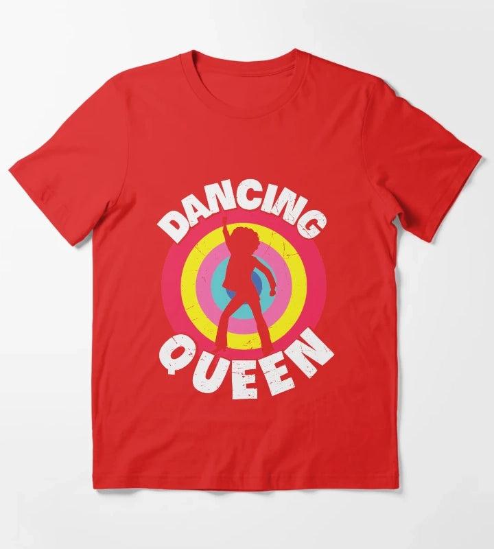 Dancing Queen Roller Disco Outfit T-Shirt Red