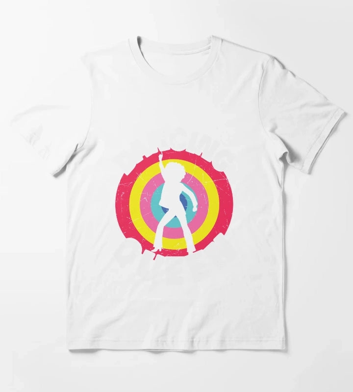 Dancing Queen Roller Disco Outfit T-Shirt White