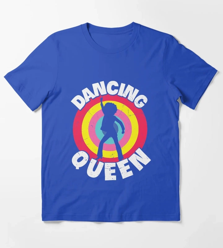 Dancing Queen Roller Disco Outfit T-Shirt Blue