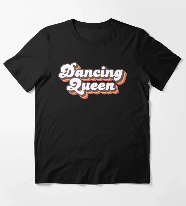 Dancing Queen Vintage 1970s Retro Disco T-Shirt