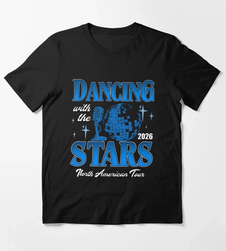 Dancing With The Stars North American Tour 2026 Glitter Disco Ball T-Shirt