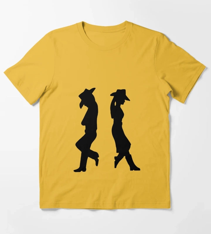 Dancing the night away T-Shirt Yellow