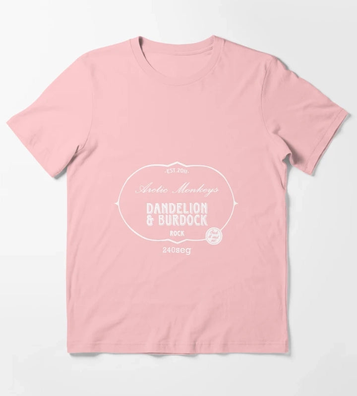 Dandelion Burdock Arctic Monkeys T-Shirt Dark Grey