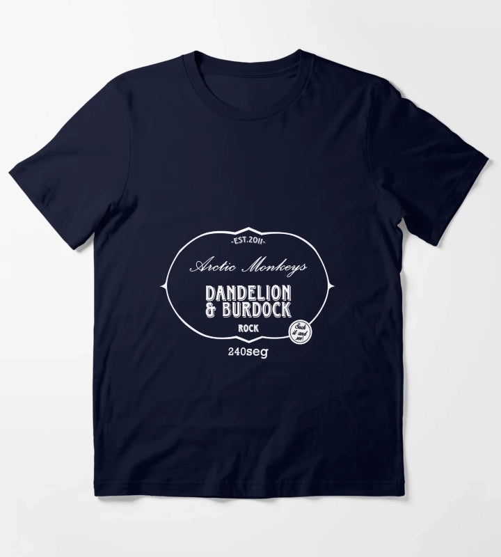 Dandelion Burdock Arctic Monkeys T-Shirt Navy