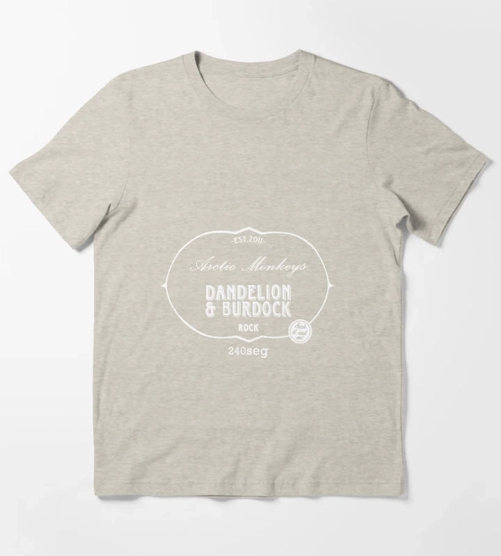 Dandelion Burdock Arctic Monkeys T-Shirt Cream