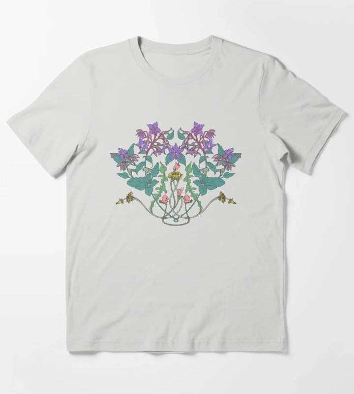 Dandelion II T-Shirt Light Grey
