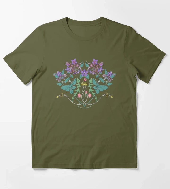 Dandelion II T-Shirt Olive Green