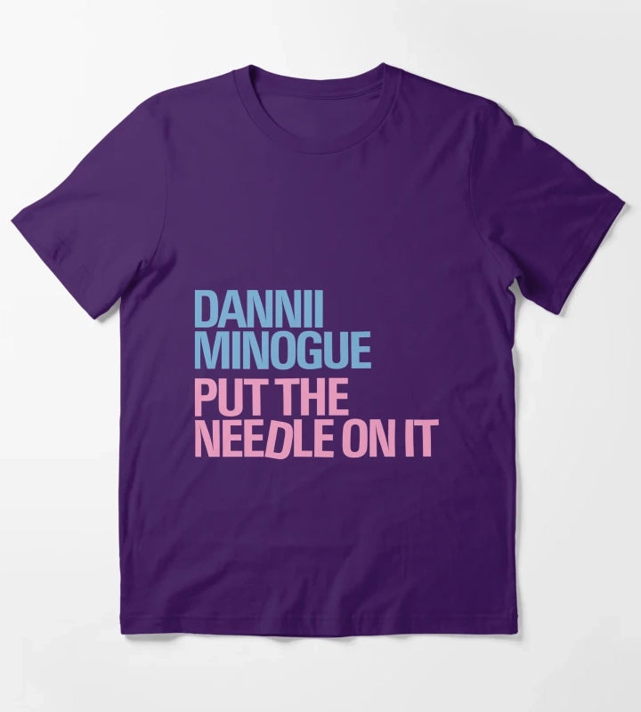Dannii Minogue Put The T-Shirt Purple